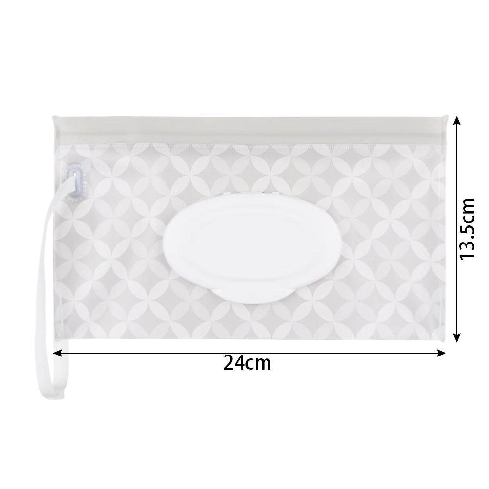 31 styles Portable Wet Wipes Bag EVA Self-sealing Wet Tissue Bag Flip-top Extraction Hand-held Tissue Stroller Accessory