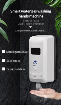 

Automatic soap dispenser for hand protection