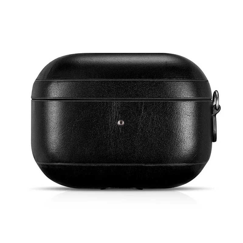 Applicable to Headphones Generation 3 Protective Case Genuine Leather Strap AirPods Pro Protective Case for Apple