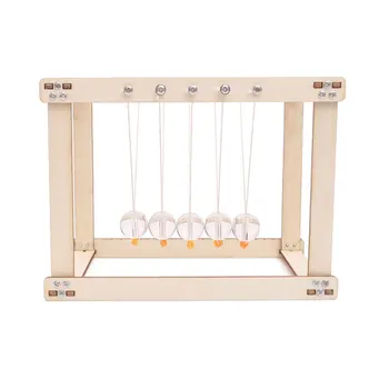 

DIY Newtons Cradle Pendulum Balance Balls Physics Science Newton Pendulum Cradle Model Educational Kids Toy