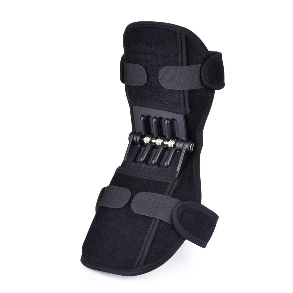 Knee Joint Support Breathable Pads Powerful Rebound Spring Non-slip Climbing Booster Outdoor Power Lift Stabilizer Brace