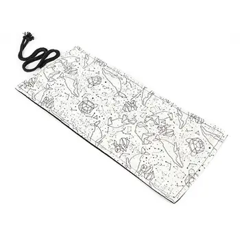 

2020 New Constellation 12/24/36/48/72 Hole Canvas Roll Pen Curtain Pencil Bag Case Makeup