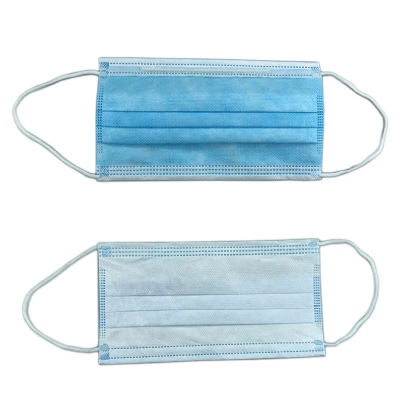 

50pcs Three Layers Of Protection And Ventilation Disposable Protective Portable Face Masks New