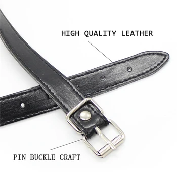 Couples Solid Open Mouth Ball Soft Silicone Gag Sex BDSM Bondage Fetish Leather Strap Gag Ball Sex Toy for Women Erotic Toys New 3