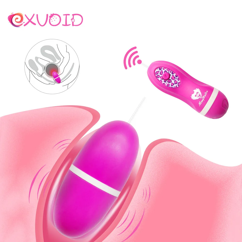 Вибратор EXVOID Egg Стимулятор клитора с дистанционным управлением массажер точки G