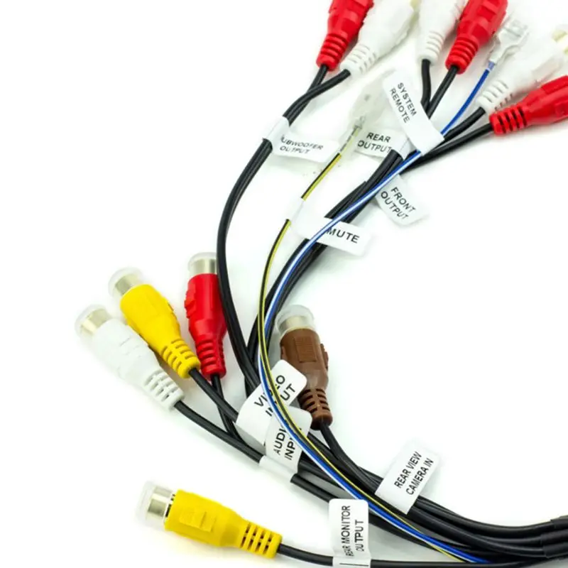 24Pin разъем стерео радио RCA выход провода жгута кабель для AVIC-F900BT B36B