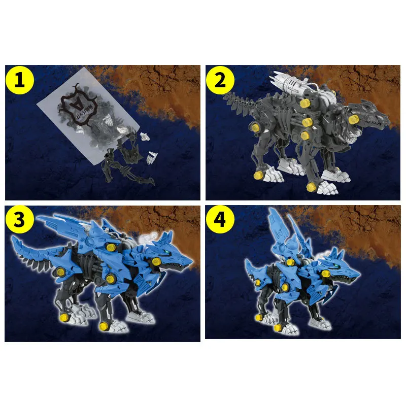 ZOIDS TAKARA TOMY электрическая Сборная модель игрушка Пробуждение экшн фигурка Дракон