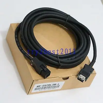 

DHL/EMS 2 Sets Programming cable for original MR-EKCBL5M-L servo amplifier encoder MR-E -C1