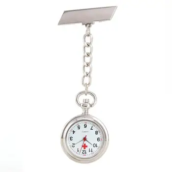 

50pcs/lot Alloy High Quality Nurse Watch Hanging Pocket Watch Wholesale