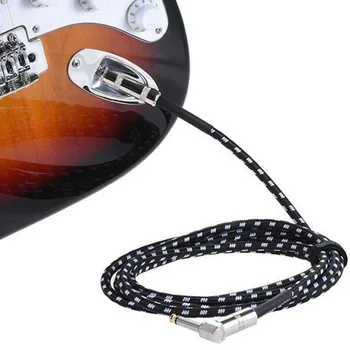 

Wear Resistant Copper Replacement Musical Guitar Cable Instrument Wire Portable Accessories Durable Electric Bass Stable Audio