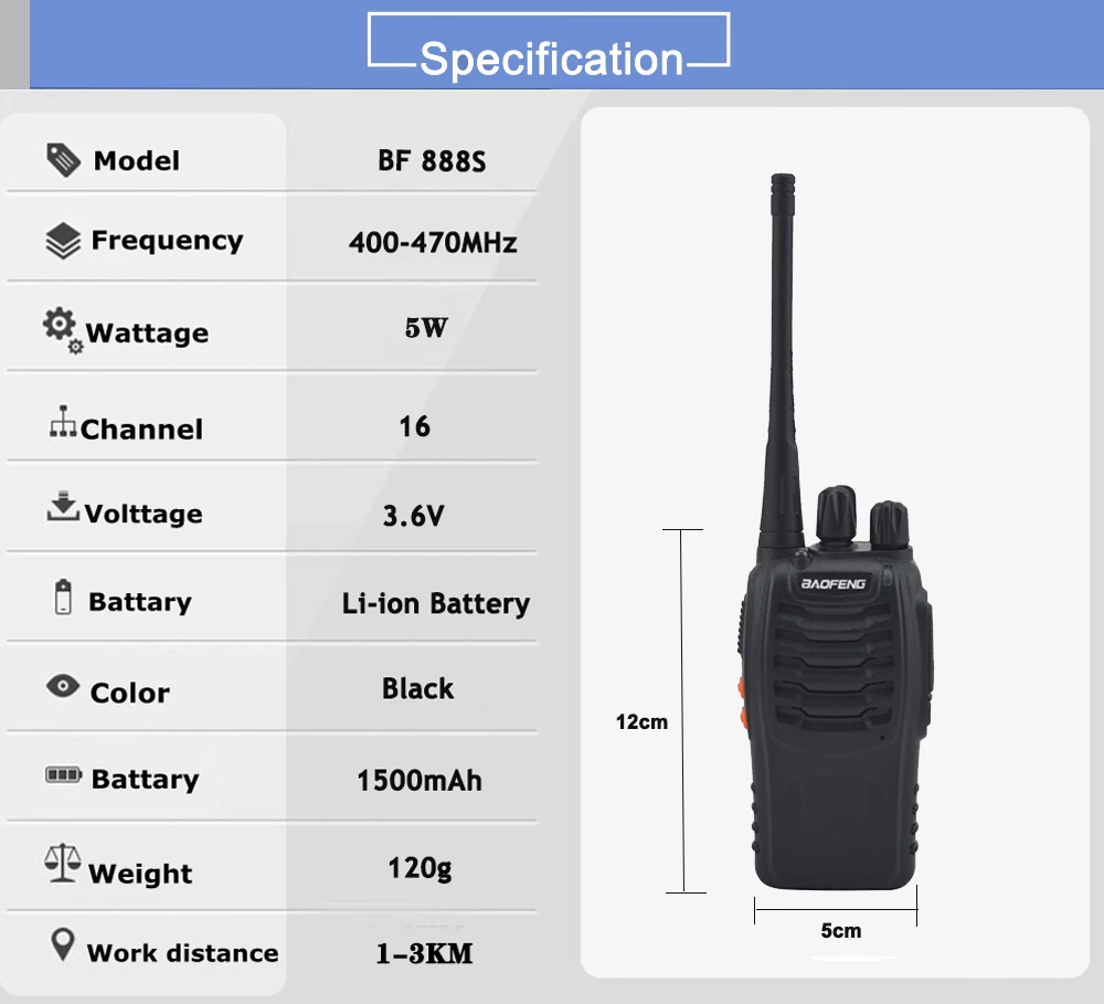 10 шт. 5 Вт Pofung 888s UHF 400-470 МГц двухстороннее радио Baofeng 888s портативная рация с U94 PTT и Z тактической CS полевой гарнитурой