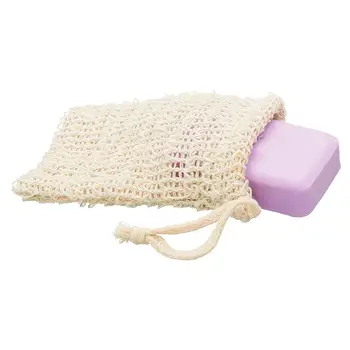 

Reusable Foaming Net Mesh Pouch Drawstring Washable Massage Sponge Soap Bag Bath Shower Soap Blister Bubble Mesh Skin Care
