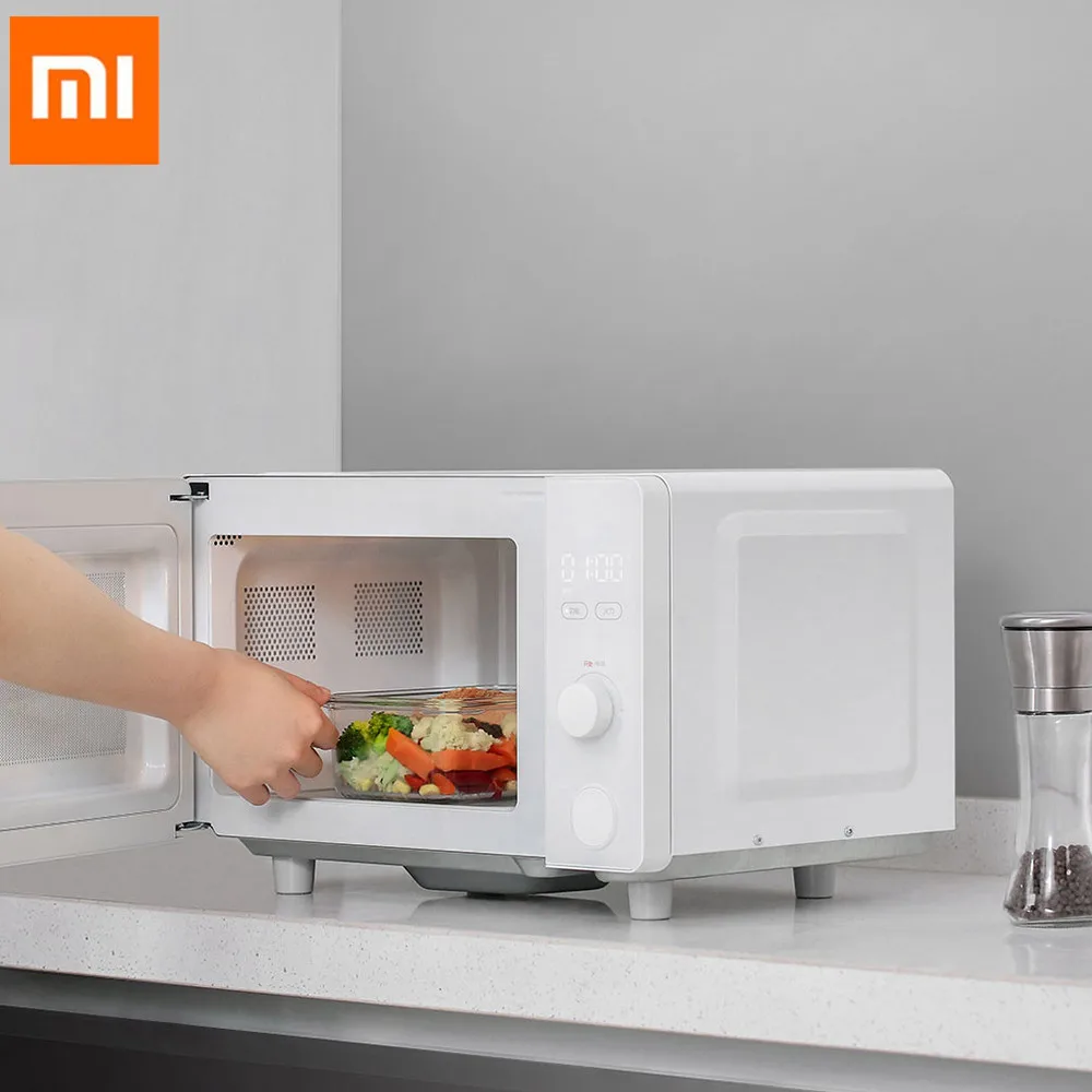 

Mijia 700W Smart Microwave Oven 20L Stereo Uniform Speed Hot Classification Professional Thawing App Smart Microwave Oven
