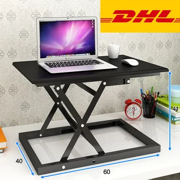 

DHL Free Shipping Laptop Desk Lazy Liftable Computer Desk Simple 60cm*60cm*40cm Folding Desk Bed Table Computer Table