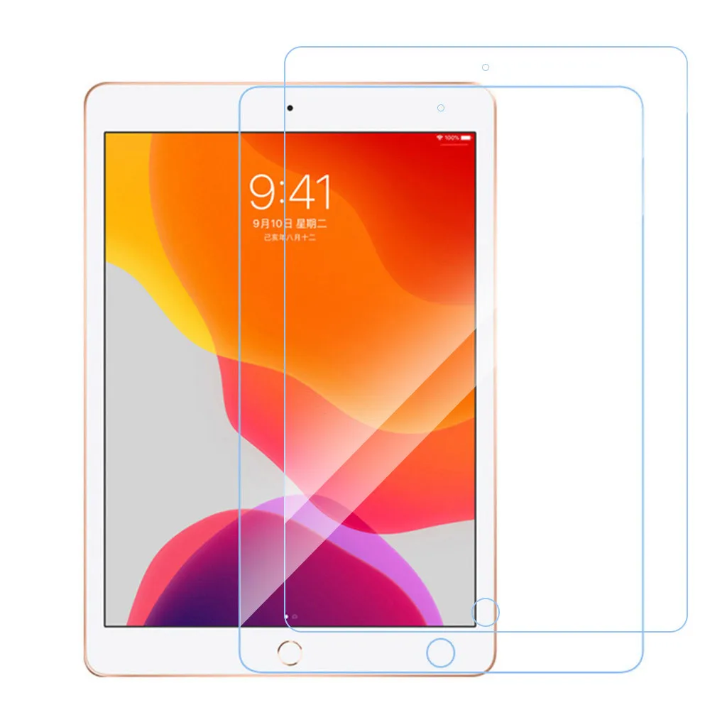 Закаленное Стекло Экран Защитная крышка для Apple ipad 10,2 дюймовая Защитная пленка для ipad Стекло прозрачная HD защитная пленка закаленное пленка 1/2 шт. 920#2