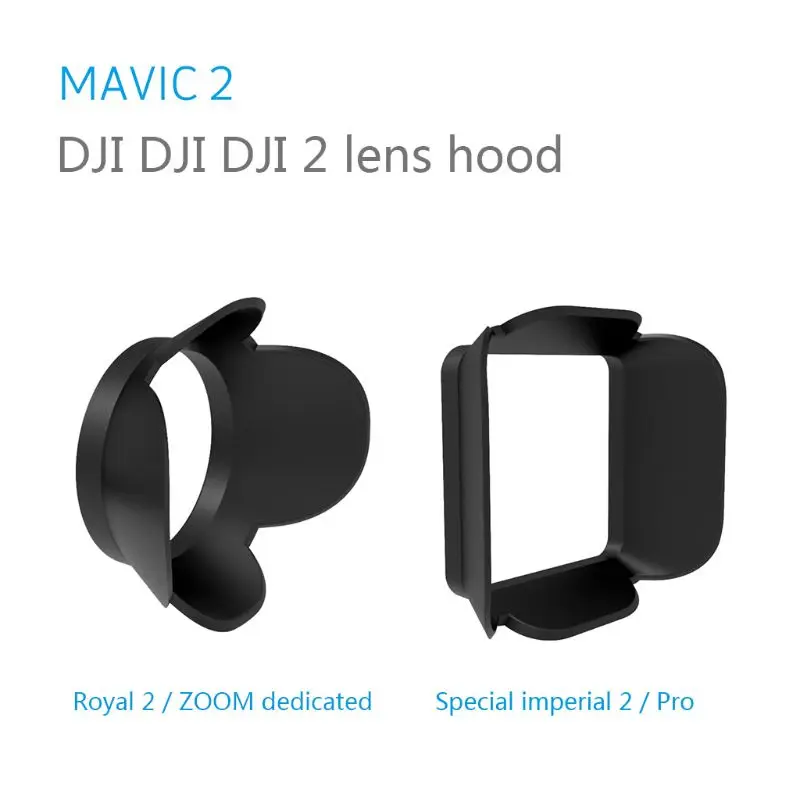 Для DJI MAVIC 2 pro/zoom Drone защитная крышка объектива антибликовый солнцезащитный козырек Защита от солнца для DJI Mavic 2 аксессуары