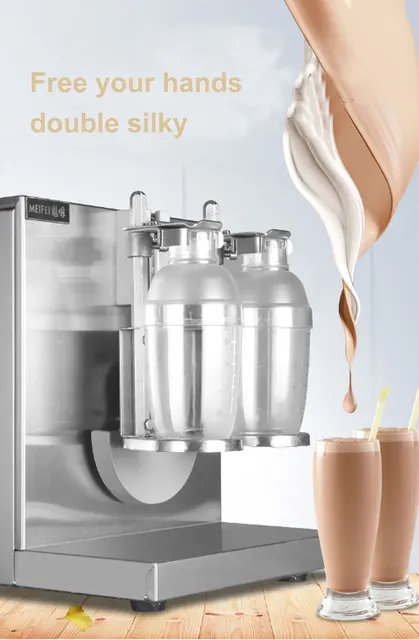 Indispensable Automatic Bubble Tea Shaker + Steam Milk Frother for Boba Tea  Business
