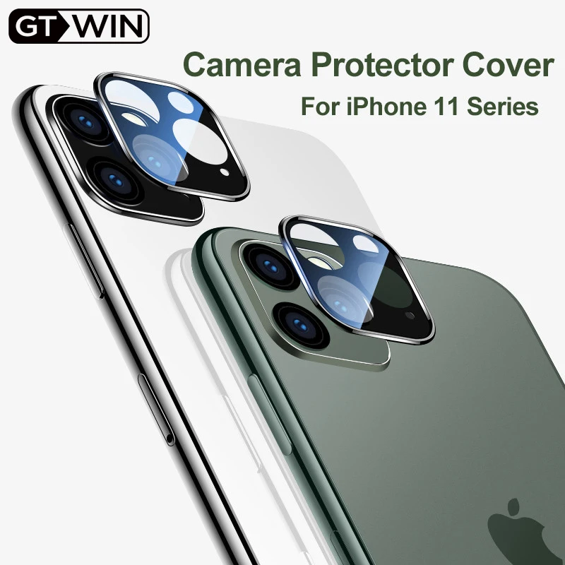 GTWIN закаленное стекло на iPhone 11Pro чехол два стиля Защита объектива камеры для 11 Pro Max