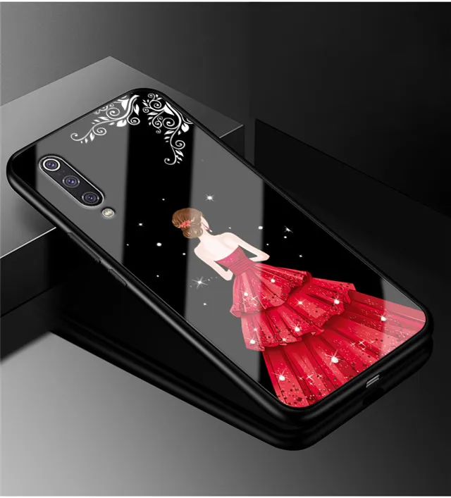Для xiaomi mi a 3 чехол из закаленного стекла твердая задняя крышка для xiaomi mi a3 чехол Модный мягкий бампер для xiaomi A3 mi a3 mi a 3 чехол s - Цвет: 31