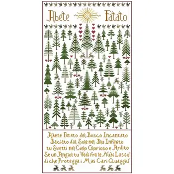 

Cedar Reindeer patterns Counted Cross Stitch 11CT 14CT 18CT DIY wholesale Chinese Cross Stitch Kits Embroidery Needlework Sets