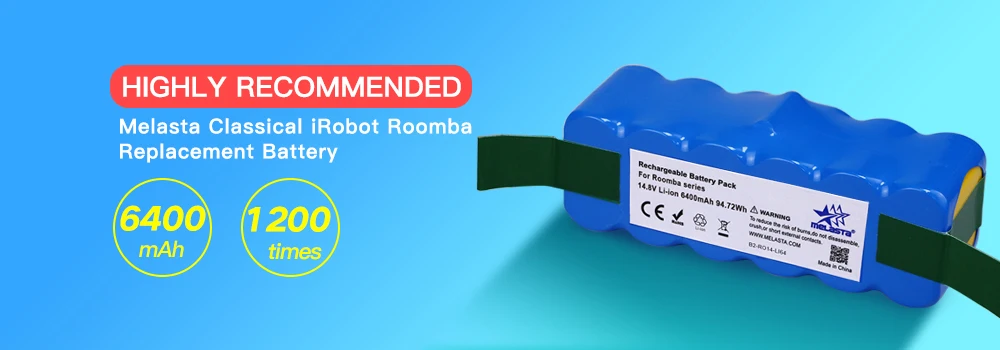 melasta速卖通6400mAh iRobot Roomba battery 海报