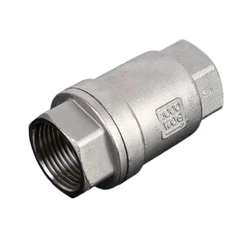 1/2'' - 2'' BSP Female thread 304 Stainless Steel Vertical Check Valve SS304 SS201 Threaded 1000WOG Spring Loaded Valves