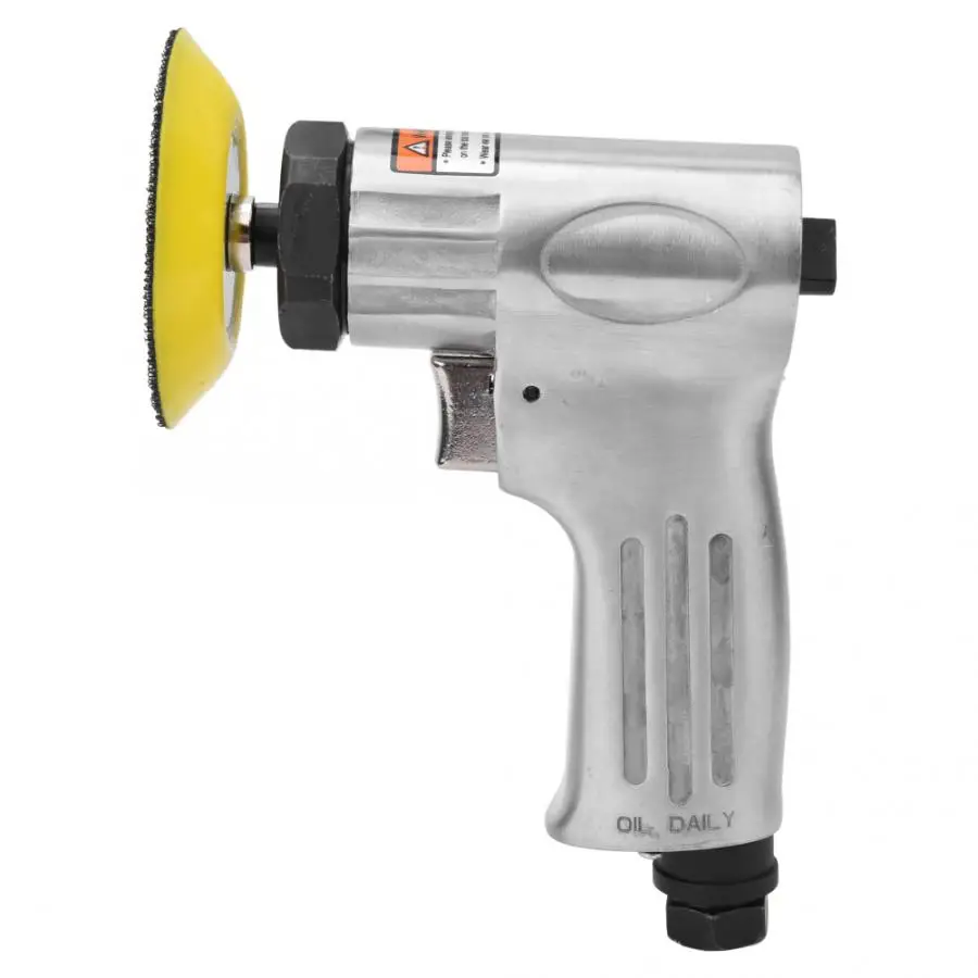 Air Sander 3in Мини Пневматический полировщик машина Полировальный Инструмент с крюком и петлей тип крепежа диск