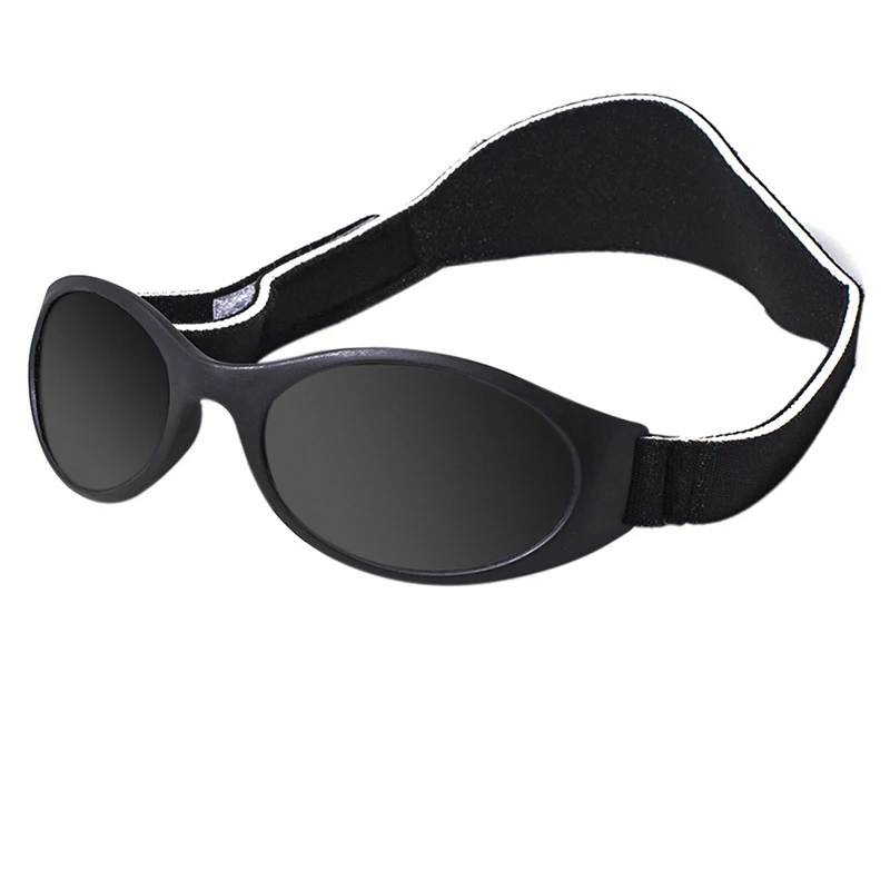 Lunettes De Soleil Enfant Fille 2-6 Ans – Masque Enveloppant UV400, Monture Blanche