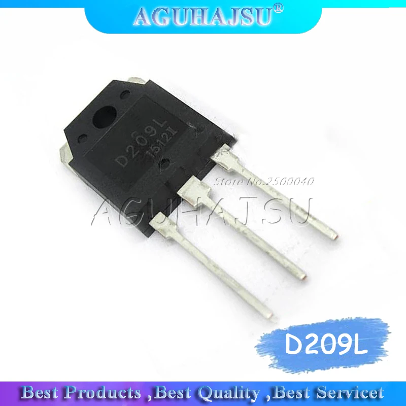 5PCS D209L TO-3P D209 TO-247 209L 2SD209L Switching transistor high power control tube | Электронные компоненты и