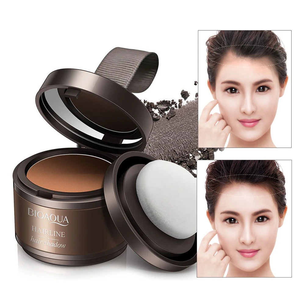 

BIOAQUA Hair Line Shadow Powder Hair Concealer Natural Soft Hair Color Multifunction Coverage Hairline Hair Shadow Powder