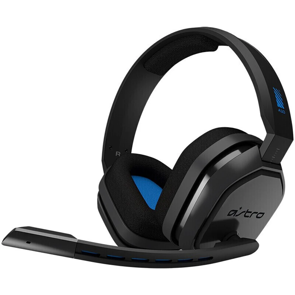 Logitech Astro A10 3 5 мм Проводная гарнитура 7 1 виртуальной Игровые наушники с складной