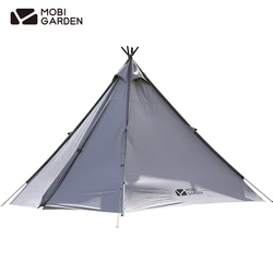 Tent Outdoor Camping House Mobigarden Pyramid Tent Villa Tower Uv40 Pu5000 W R Family Rainproof Waterproof Nx20561003 Tents Aliexpress