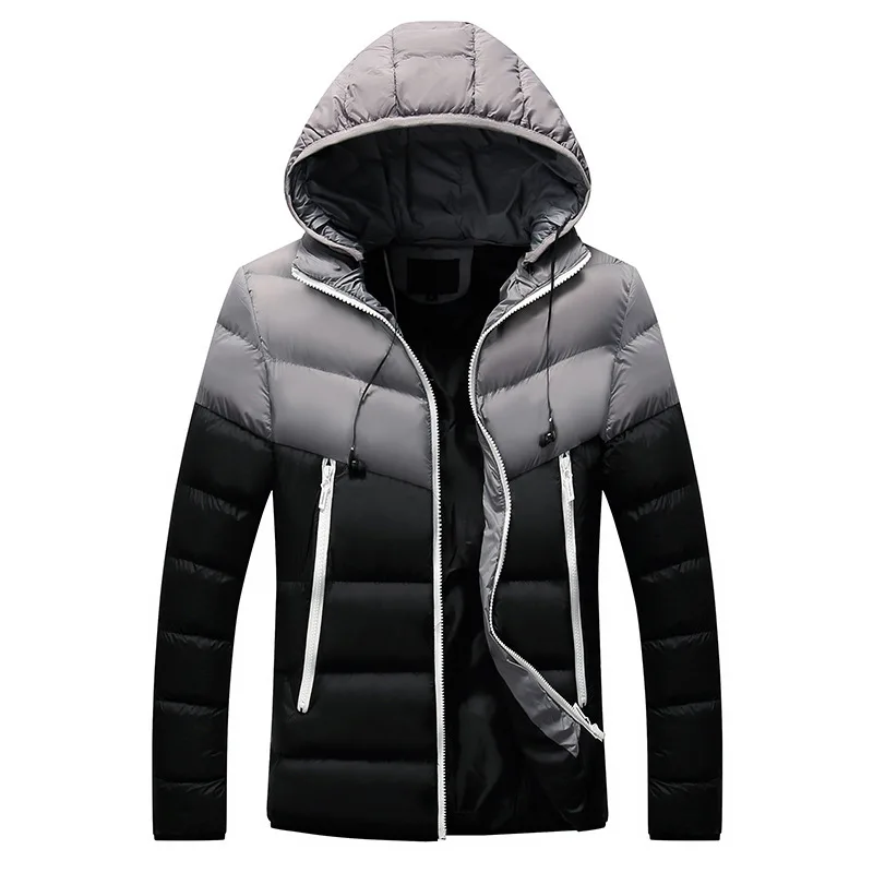 Бренд BOLUBAO, зимняя куртка, теплая, толстая, однотонная, мужская, повседневная, с капюшоном, портативная, гарнитура, с капюшоном, Мужская парка, пальто