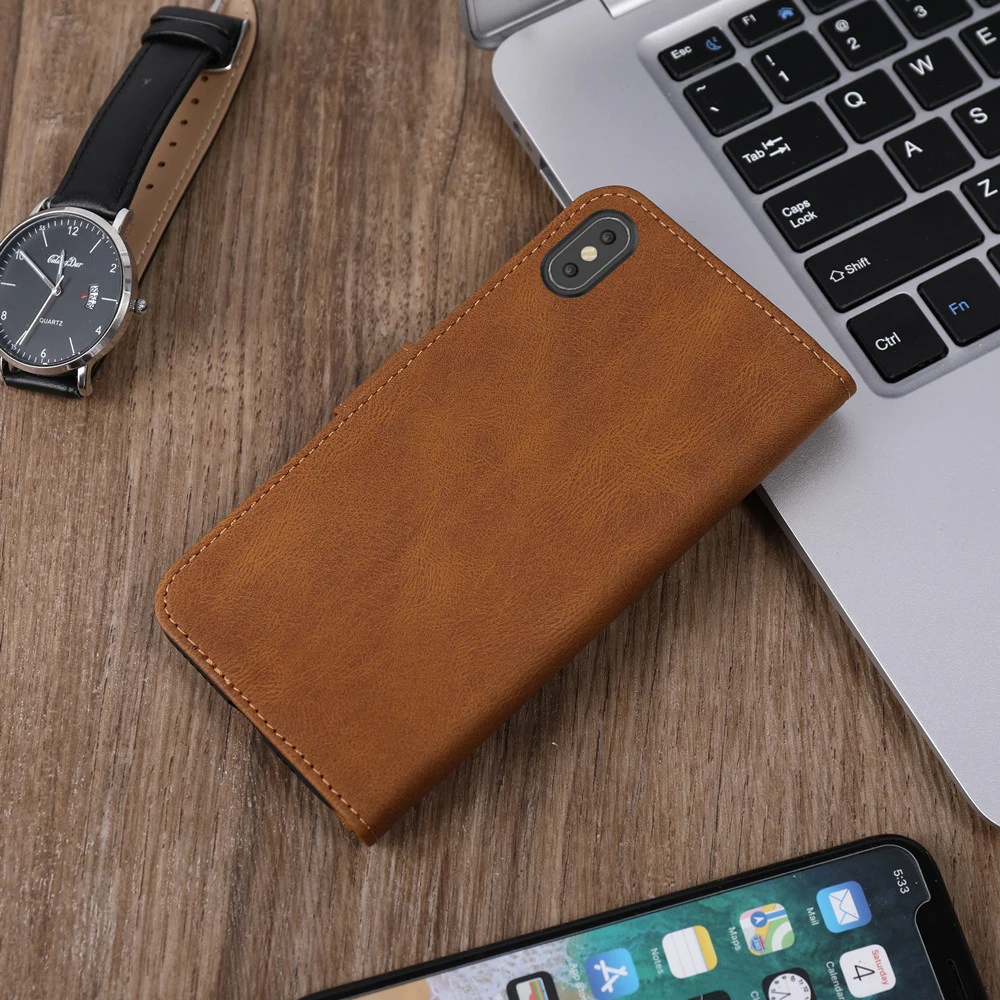 Leather Wallet Phone Case Cover