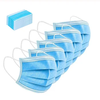 

Kinital 5Pcs Dust-proof Masks 3-layer Filter, Dustproof Non-Woven Masks, Anti Dust Mask mouth mask Men Women Face Masks