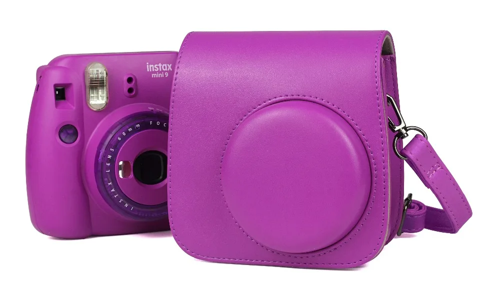 Винно-желтый Fujifilm Instax Mini пленочная камера+ 20 листов мини 9 белых пленок бумага+ Чехол-сумка+ альбом+ объектив крупным планом+ рамки