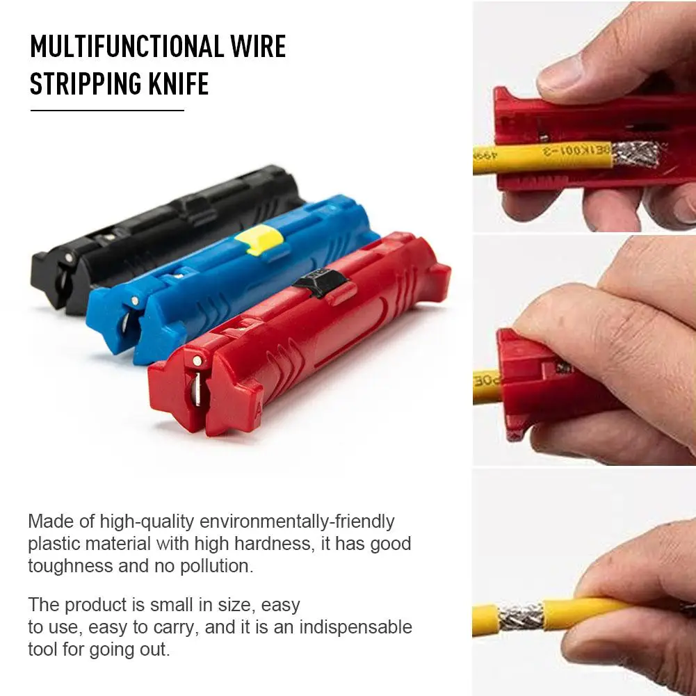 Многофункциональная электрическая ручка для зачистки проводов роторный коаксиальный провод кабель ручка резак зачистки машины плоскогубцы инструмент для съемника кабеля до