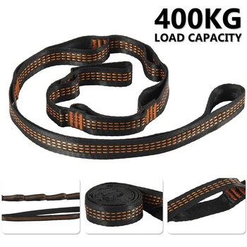 

2pcs Adjustable Loop Tree Hanging Extension Hammock Straps Heavy Duty Suspension Outdoor Camping Hammock