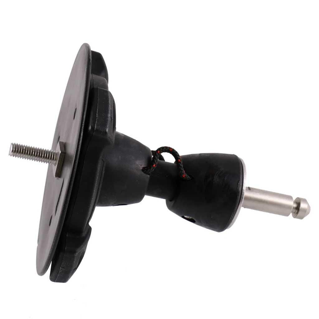 Windsurfing Windsurf Board One-Bolt Tendon Joint Mast Base - Universal & Durable 360° Rotatable Base Windsurfing Accessory