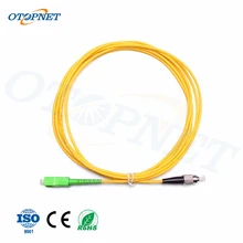 

5pcs SC/APC-FC/UPC Optical fiber patch cord G652D 15m Jumper Single Mode Simplex 3.0mm Optical Fibra Optica FTTH