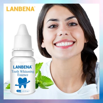 

LANBENA Teeth Whitening Essence Powder Oral Hygiene Cleaning Serum Removes Plaque Stains Tooth