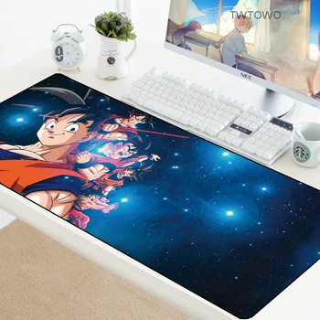 

DRAGON BALL Mouse Pad Anime Keyboard Mat Gamer Rubber Lock Edge Notbook Mouse Mat Large Gaming Mousepad PC Desk Padmouse 70x30mm