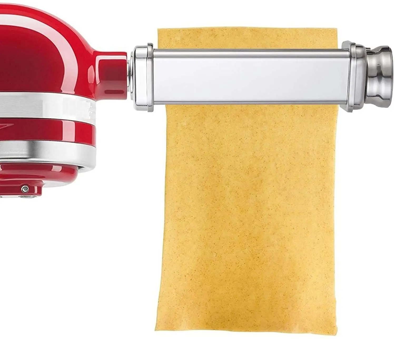 NEW 3-Piece Pasta Roller & Cutter Set Attachment for KitchenAid Stand Mixers,Stainless Steel Pasta Maker Accessory by LEDACE