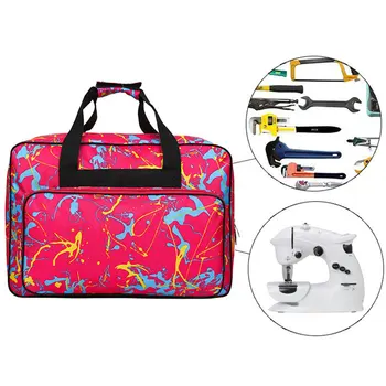 

2Pcs Sewing Machine Accessories Storage Bag Hooks Sewing Tools Crochet Needles Large Capacity Easy Carrying Sewing Machine Bag N