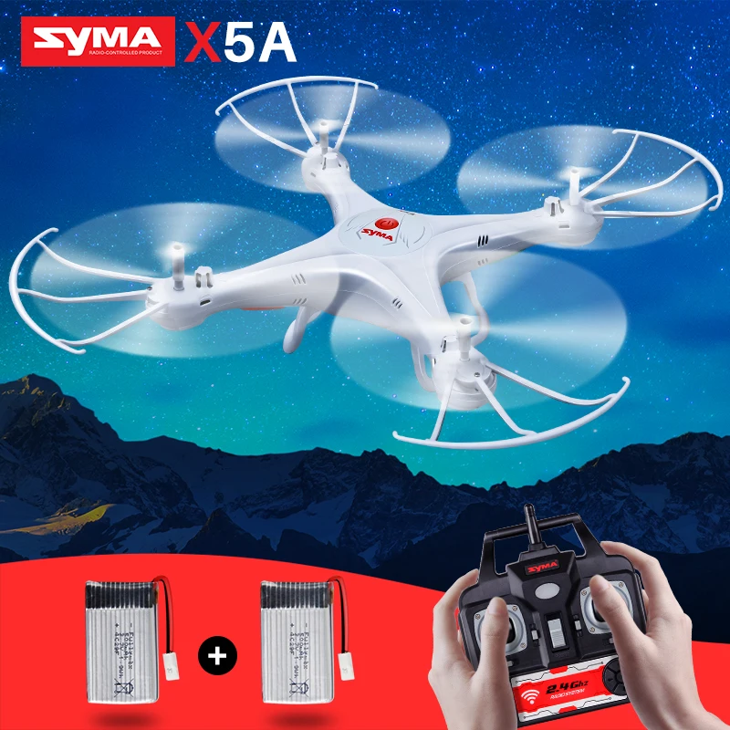 SYMA X5A Радиоуправляемый Дрон 2 4G 4CH воздушный Квадрокоптер вертолет 360 градусов