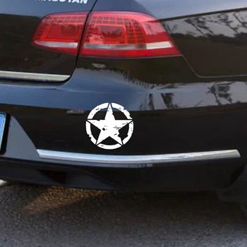 

15cm*15cm Car Stickers Five-pointed Star Pentagram military Army Creative Decoration Decals Vinyls Auto Tuning Styling