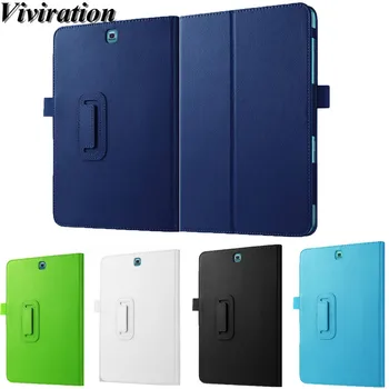

Funda New Brand Tablet Cover For Samsung Galaxy Tab AS 9.7 SM-T550 T555 P550 P555 Flexible Tablet Case Cover Folio Stand Cover