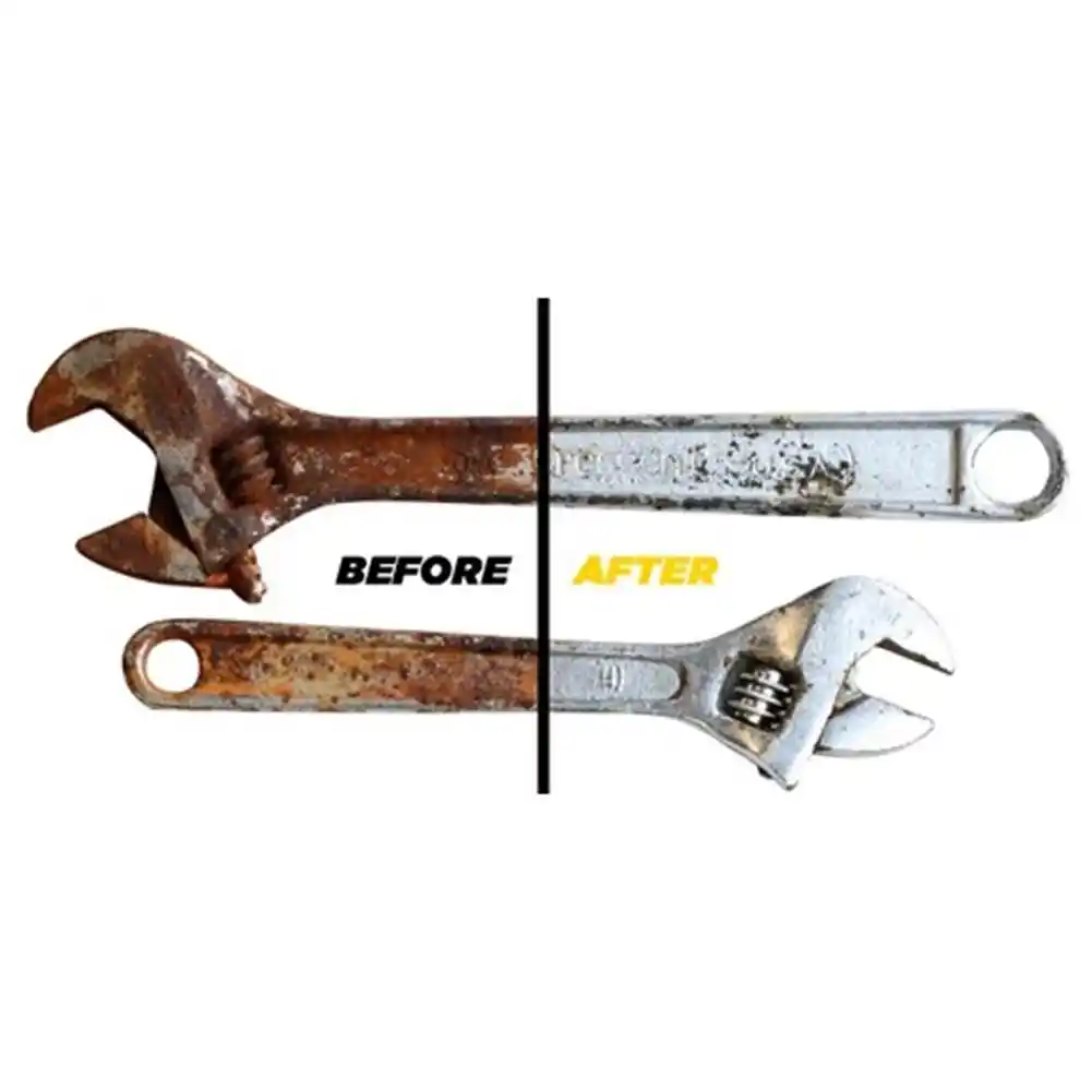 derusting bike chain