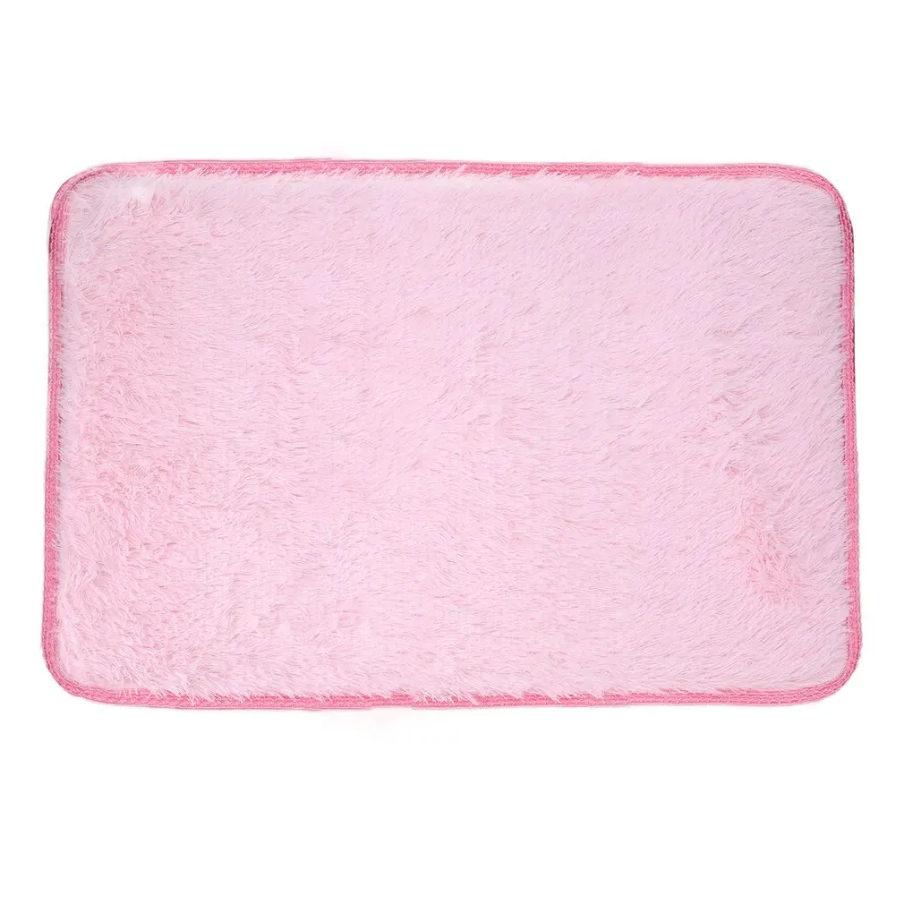 40x60CM Solid Color Soft Home Living Room Floormat Carpet Modern Design Anti-Slip Balcony Kitchen Rugs | Дом и сад