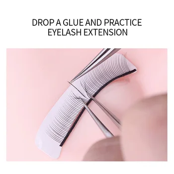 

Practice Eyelash Extension For Beginners Training Teaching Lashes For Eyelashes Extensions Glue Makeup Practice False Eyelashes